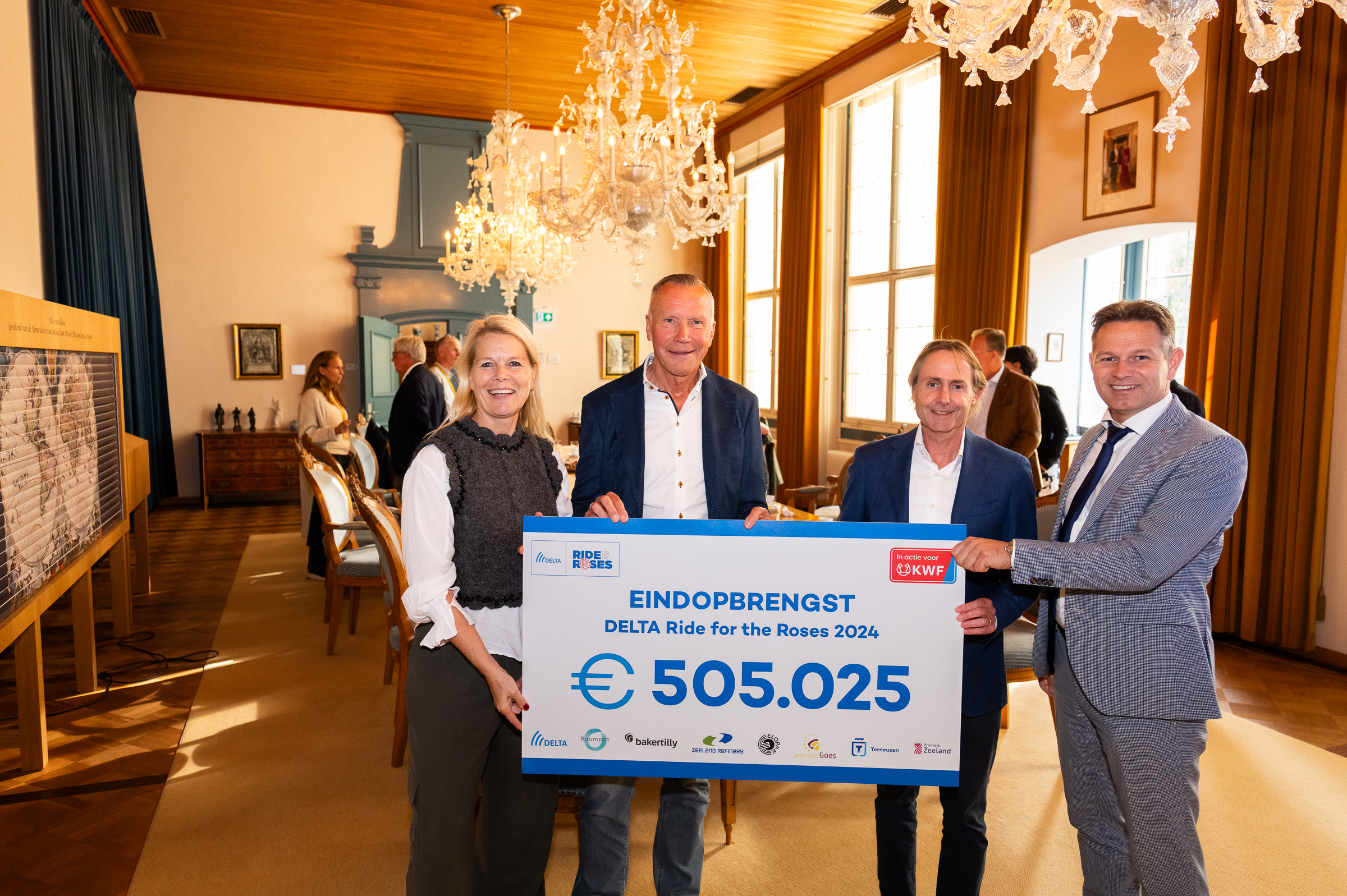 Recordopbrengst voor DELTA Ride for the Roses 2024